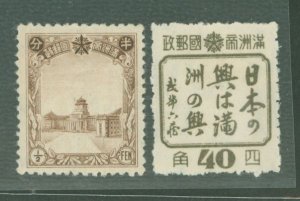 Manchukuo #83/156  Multiple