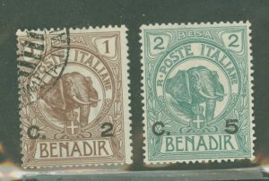 Somalia (Italian Somaliland) #10-11 Used Single (Complete Set)