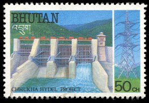 Bhutan 773, used, Hydroelectric Project