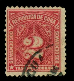 Cuba 1914 #J6 U SCV (2018) = $1.25