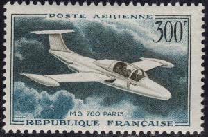 France - 1959 - Scott #C34 - MNH - MA 760 Airplane