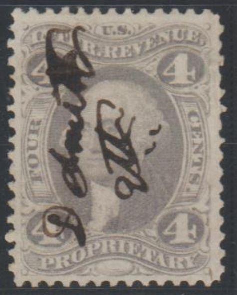 U.S. Scott #R22c Revenue Stamp - Used Single - Color Variety