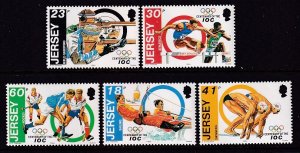 Jersey 676-680 Summer Olympics MNH VF