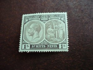 Stamps - St.Kitts-Nevis - Scott# 48 - Mint Hinged Part Set of 1 Stamp