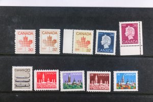 Canada 1982-1987 Artifact Definitives MNH