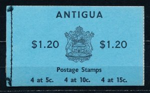 Antigua #172, 174, 175 Complete Booklet of 16 Stamps MNH