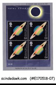 GREAT BRITAIN - 1999 TOTAL ECLIPSE / SPACE - MIN/SHT MNH