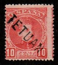 Spanish Morocco-Tetuan #10  Mint  Scott $77.50