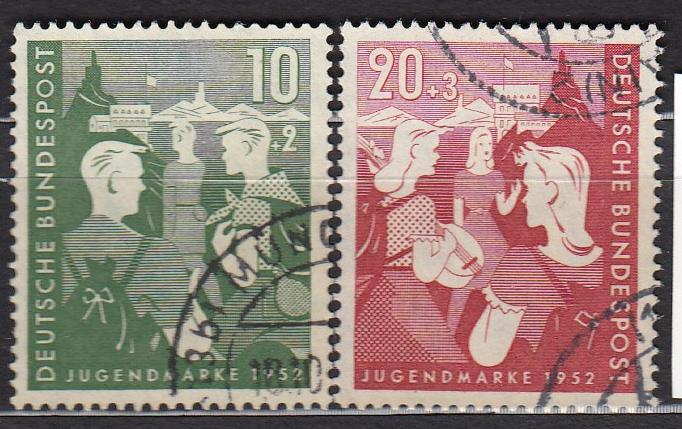 Germany - 1952 Youth program Sc# B325/B326 (569N)