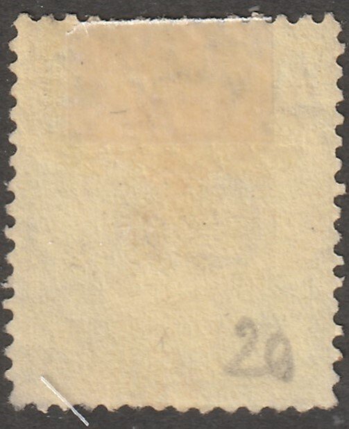 Jamaica stamp, Scott#65,  used, hinged,  three penny, #QJ-65