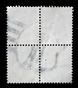 US Stamp Sc# 2170 Block of 4  Used with SON Doanes Cancel Paul Dudley White