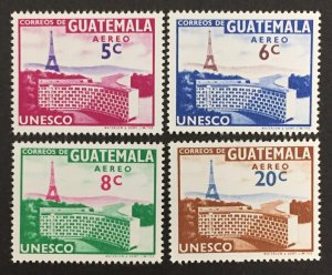 Guatemala 1960 #c244-7, UNESCO, MNH.