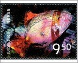 Norway Used NK 1583   Europa 9.5 Krone Multicolor