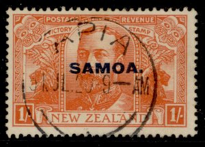 SAMOA GV SG148, 1s orange-red, FINE USED. Cat £12. CDS