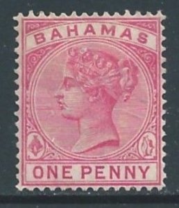 Bahamas #27 Mint No Gum 1p Queen Victoria - Wmk. 2