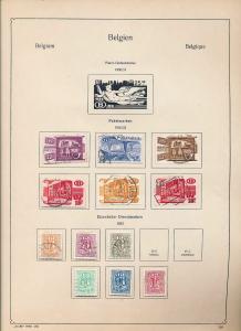 BELGIUM 1940s/60s Railway Trains Dues M&U Collection(Appx 100+Items) (Ref DD627