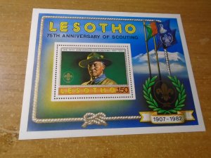 Lesotho  #  362  MNH   Scouting