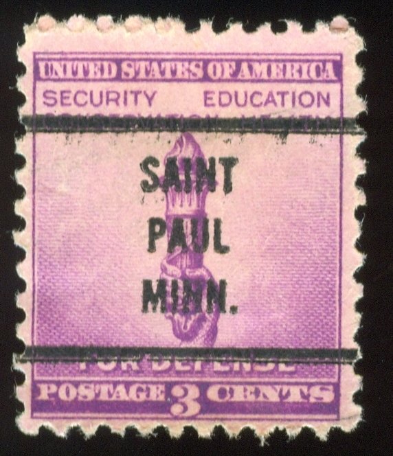 US Scott 901 Used NH Precancel Saint Paul, MIN