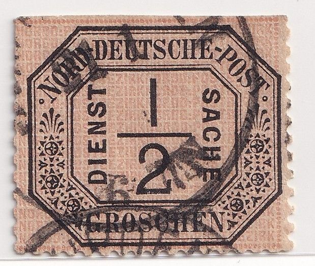 1860s Germany States Stamps – 8 Classics, 7 w/ Bold CDS Cancels