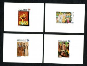 2002 - Tunisia - Luxury edition - Commemoration of Great Artist Painters Works 