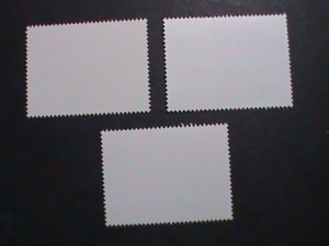 ​CHINA-1984 SC#1901-3 T89 PORTIONS OF PAINTING -BY ZHAO  FANG-TANG DYNASTY MNH