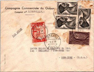 Gabon 1958 - Gabon Commercial Company - Libreville - F69116