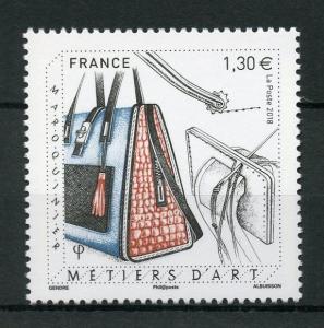 France 2018 MNH Crafts Leatherworker 1v Set Metiers D'Art Traditions Stamps