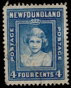 Newfoundland #247 Queen Elizabeth Definitive Issue Used