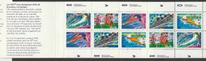 1992 Canada - Sc 1418b - MNH VF - Complete Booklet (146a) - Summer Olympics