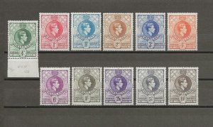 SWAZILAND 1938/54 SG 28/38a MNH Cat £285