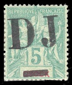 MOMEN: FRENCH COLONIES SOMALI COAST SC #1 MINT OG H LOT #65888