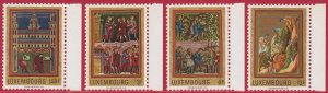 Luxembourg - 1971 - Scott #495-498 - MNH - Echternach Miniatures