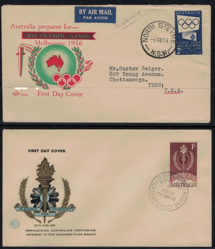 ‬Australia Pre Decimal Selection - Collection ‬(24) FDC