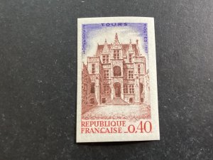 ICOLLECTZONE France 1182 Imperf XF NH Castles  (1)