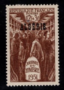 ALGERIA Scott B63 MH* semi-postal stamp