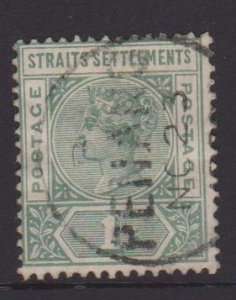Straits Settlements Sc#83 Used