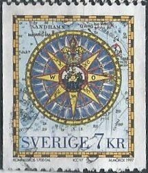 Sweden 2233 (used) 7k Cartographic Conference (1997)