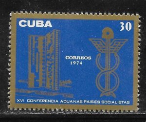 Cuba 1936 Customs Organizations single MNH