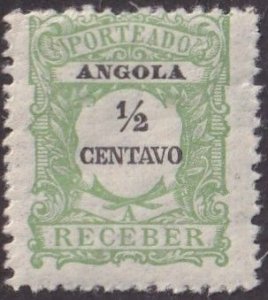 Angola #J21 Mint