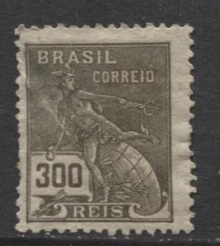 Brazil - Scott 228 - Mercury Issue -1920 - Mint - Single 300r Stamp
