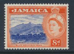 Jamaica  SG 167  - Mint light hinge -  see scan and details