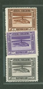 Somalia (Italian Somaliland) #138-140 Unused