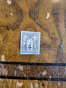Stamps French Colonies Scott #40 used