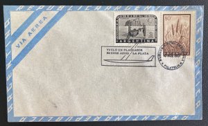 1961 Buenos Aires Argentina Glider Flight Airmail Cover