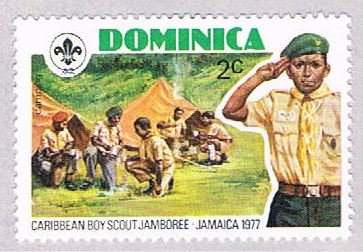 Dominica Boy scout 2c - pickastamp (AP103909)