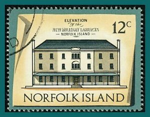 Norfolk Island 1974 Buildings II, 12c used  #164,SG141