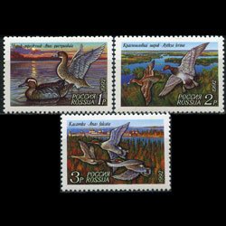 RUSSIA 1992 - Scott# 6090-2 Ducks Set of 3 NH