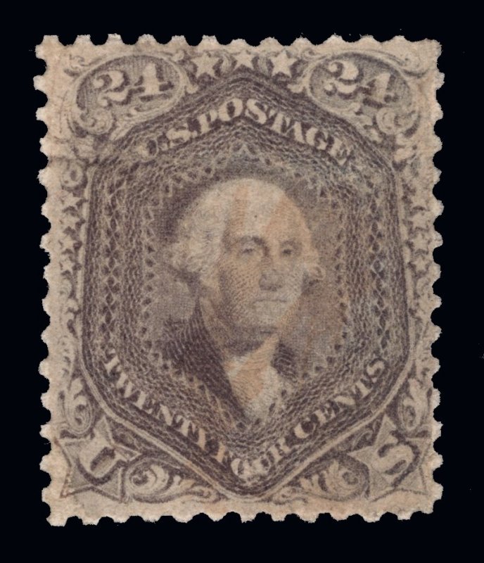 US # 78 UNUSED **** WEISS CERT ***** CAT. $950 LOT #11023