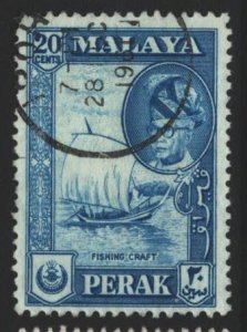 Perak Sc#133 Used