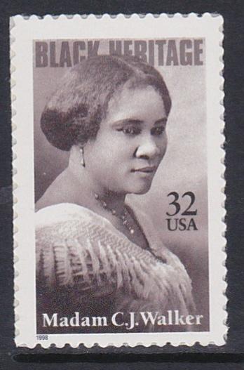 3181 Madam C. J. Walker MNH